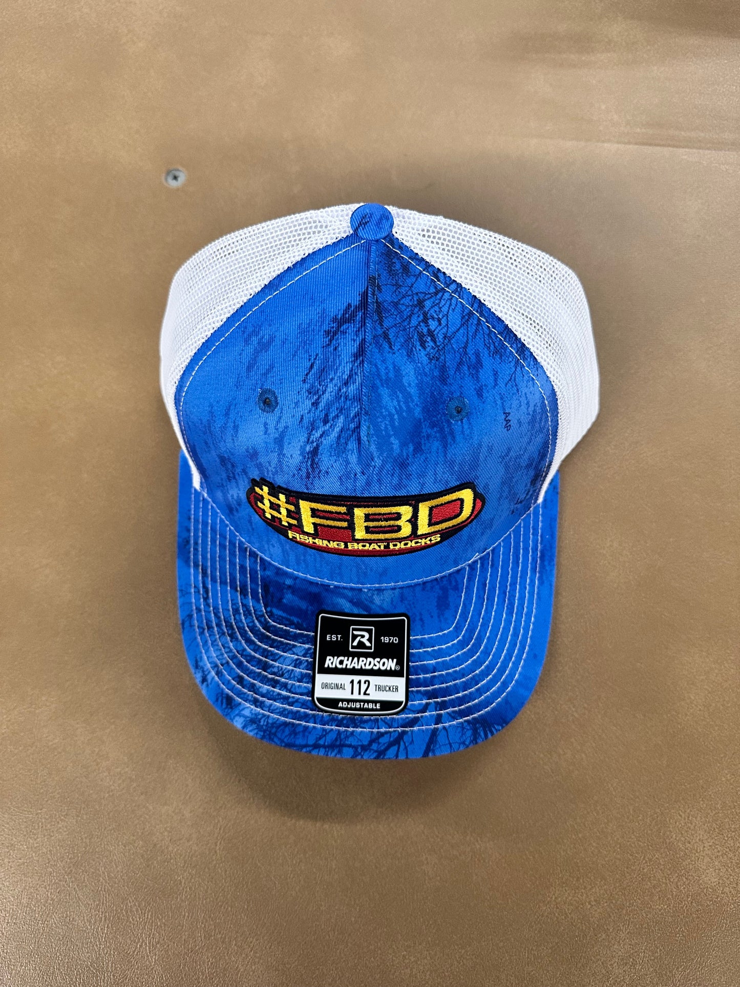 Team Hat, Realtree fishing exclusive (Blue)