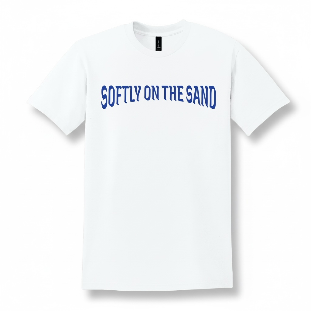 Softly on the sand tee