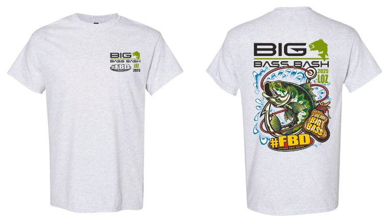 Big Bass Bash 2025 T-shirt