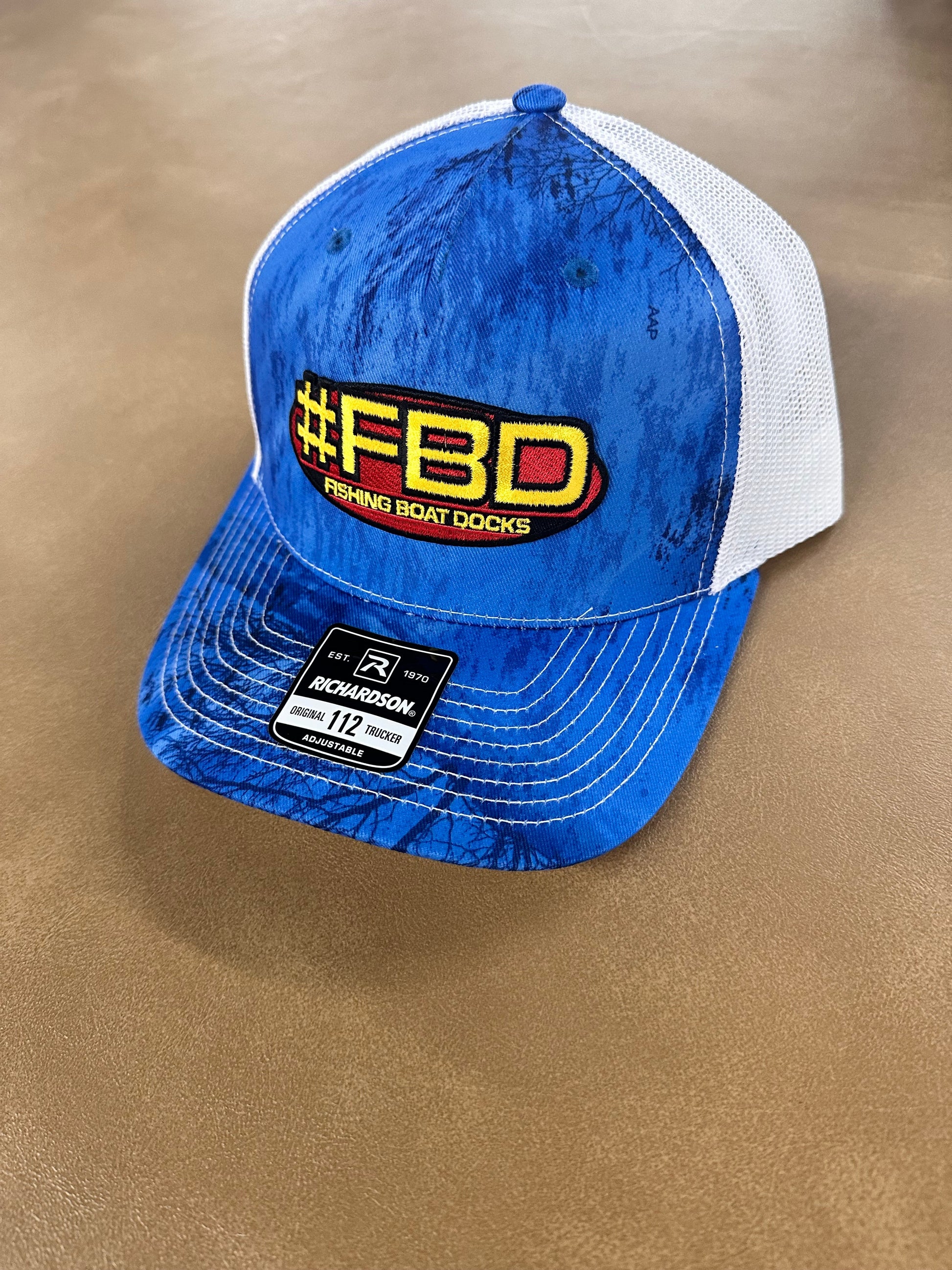 Team Hat, Realtree fishing exclusive (Blue) – Fishing Boat Docks