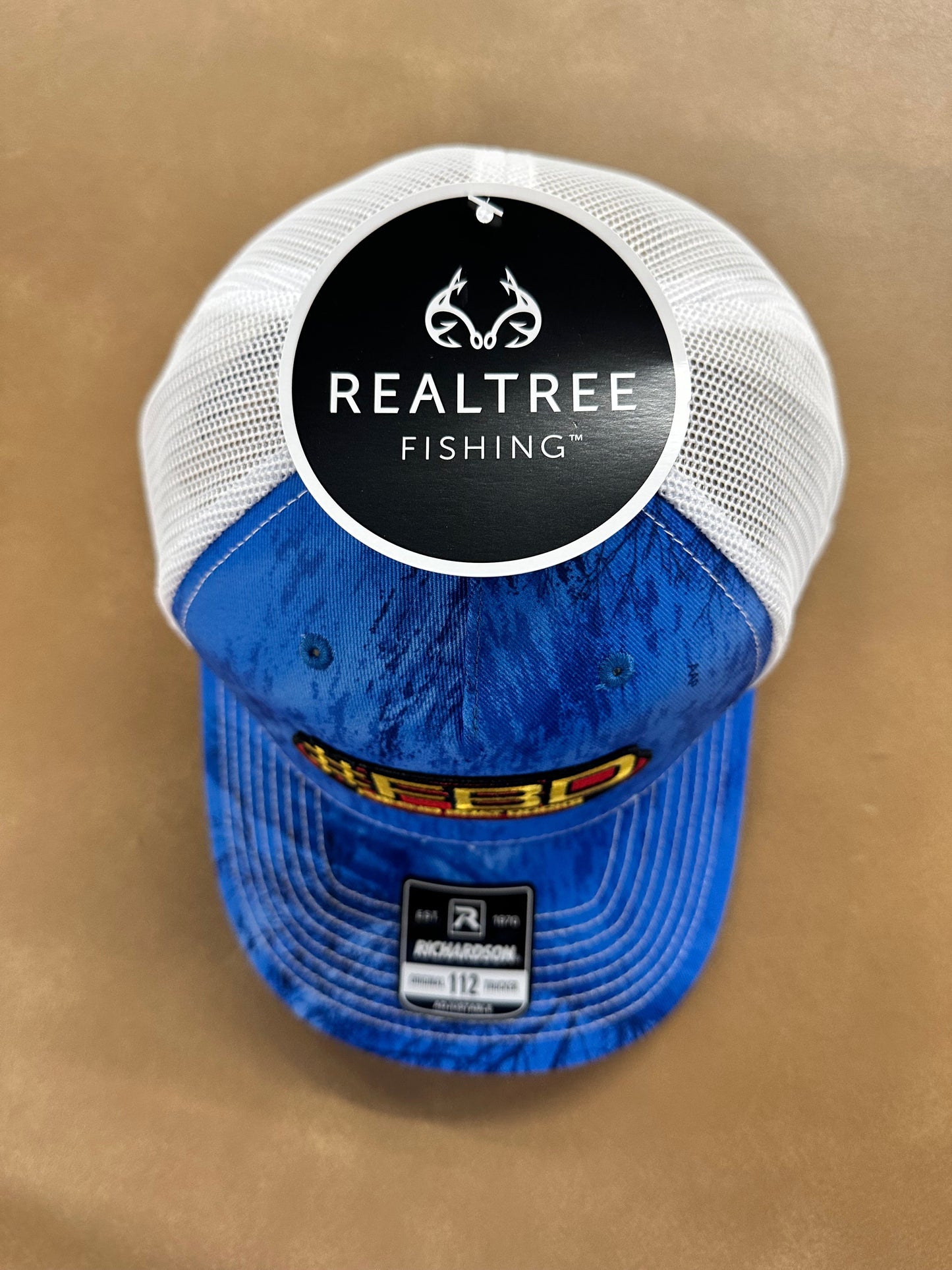 Team Hat, Realtree fishing exclusive (Blue)