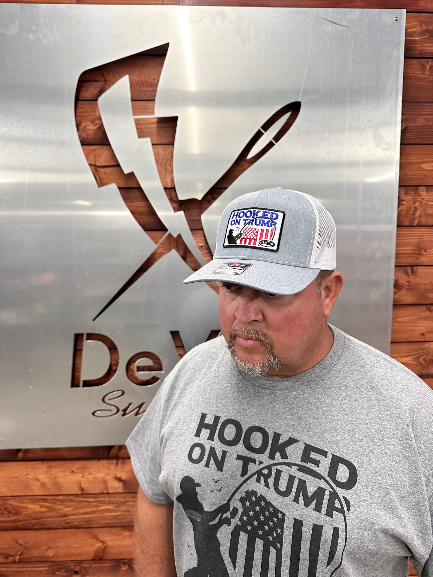 Hooked on trump hat